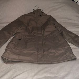 NWT LL Bean winter warmer coat toasted almond petite large